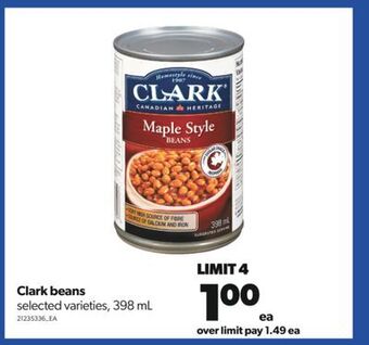 Real Canadian Superstore Clark beans, 398 ml offer