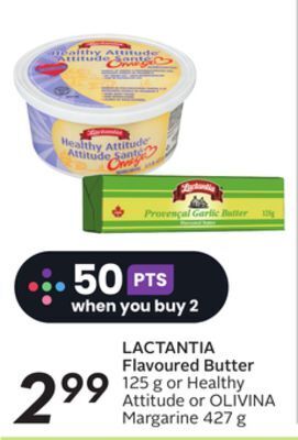 Sobeys Lactantia flavoured butter offer