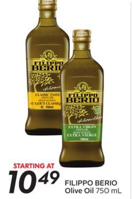 Sobeys Filippo berio olive oil offer