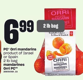 Independent Grocer Pc® orri mandarins, 2 lb bag offer