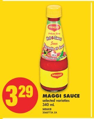No Frills Maggi sauce, 340 ml offer