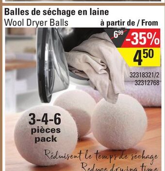 Sushi Shop Wool dryer balls offer