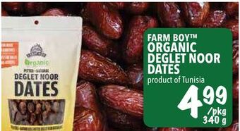 Farm Boy Farm boy™ organic deglet noor dates offer