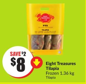 Chalo FreshCo Eight treasures tilapia frozen 1.36 kg offer