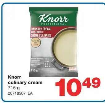 Wholesale Club Knorr culinary cream, 715 g offer