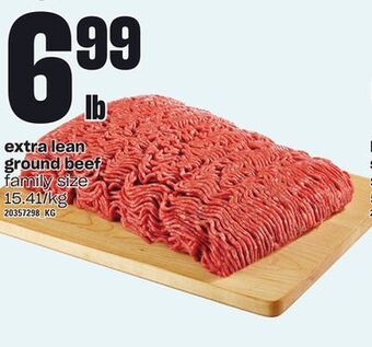 Zehrs Markets Extra lean ground beef offer