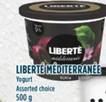 Marché Adonis Liberté méditerranée yogurt offer