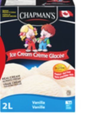 Giant Tiger Chapman's vanilla ice cream offer