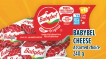 Marché Adonis Babybel cheese offer