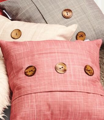 Giant Tiger Faux linen cushion offer