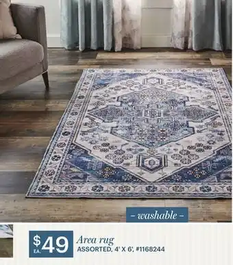 Giant Tiger Debbie travis area rug offer