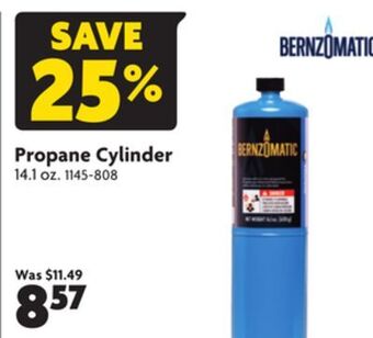 Home Hardware Propane cylinder offer