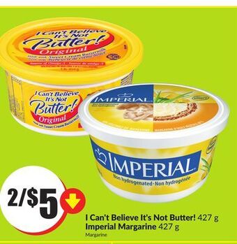 FreshCo I can't believe it's not butter! 427 g offer