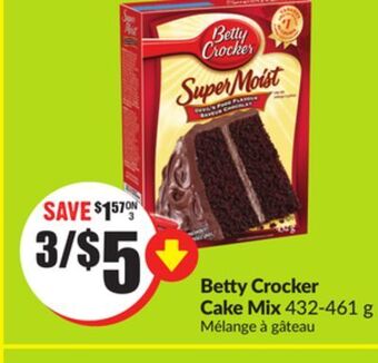 FreshCo Betty crocker cake mix 432-461 g offer