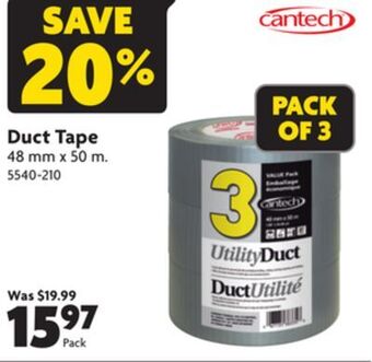 Home Hardware Duct tape offer