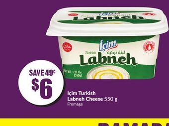 FreshCo Icim turkish labneh cheese 550 g offer