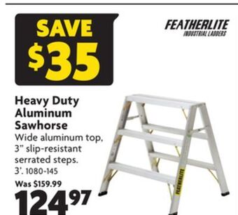 Home Hardware Heavy duty aluminum sawhorse offer