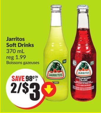 FreshCo Jarritos soft drinks 370 ml offer