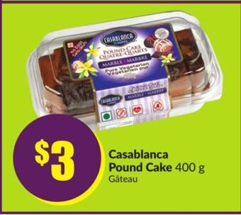 FreshCo Casablanca pound cake 400 g offer