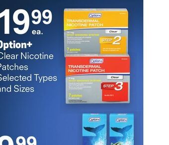 Remedy's RX Option clear nicotine patches offer