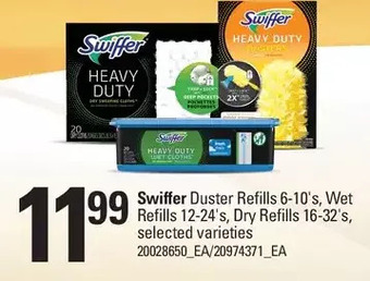 Loblaws Swiffer duster refills, wet refills, dry refills offer