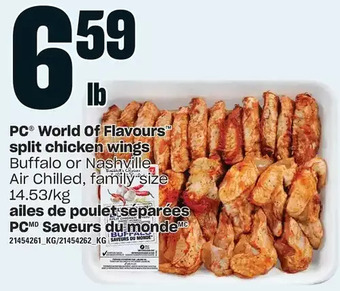Independent Grocer Pc world of flavours split chicken wings offer