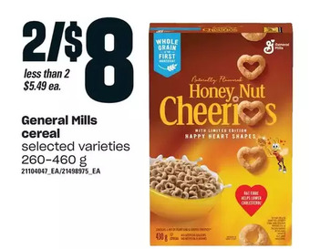 Loblaws General mills cereal offer