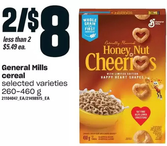 Independent Grocer General mills cereal offer