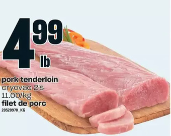 Independent Grocer Pork tenderloin offer