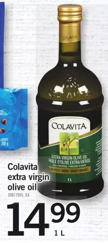 Fortinos Colavita extra virgin olive oil offer