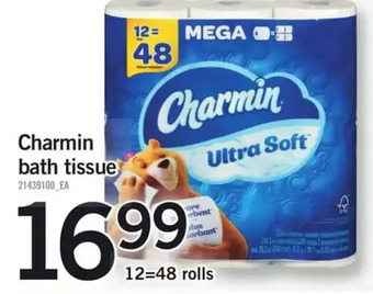 Fortinos Charmin bath tissue offer