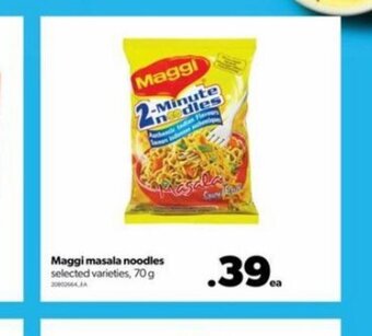 Real Canadian Superstore Maggi masala noodles 70 g offer