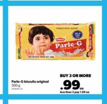 Real Canadian Superstore Parle-G biscuits original 300 g offer