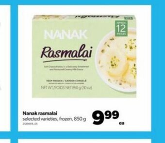 Real Canadian Superstore Nanak rasmalai 850 g offer