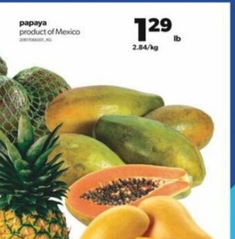 Real Canadian Superstore Papaya offer