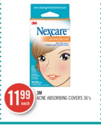 Shoppers Drug Mart 3m acne absorbing covers offer