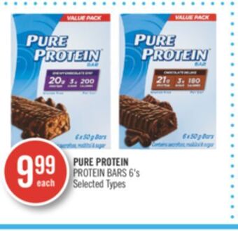 Shoppers Drug Mart Pure protein protein bars offer