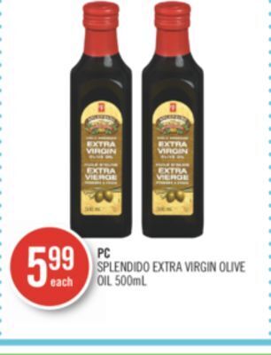 Shoppers Drug Mart Pc splendido extra virgin olive oil offer