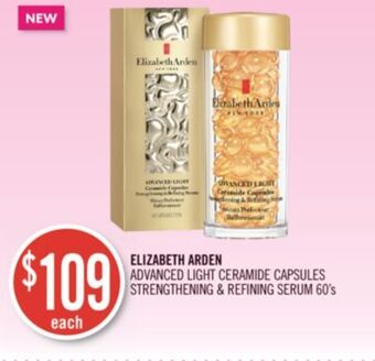 Shoppers Drug Mart Elizabeth arden advanced light ceramide capsules strengthening & refining serum offer