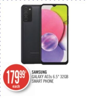 Shoppers Drug Mart Samsung galaxy a03s 6.5" 32gb smart phone offer