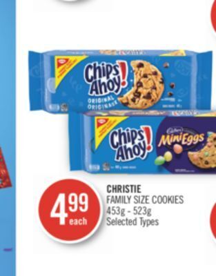 Shoppers Drug Mart Christie family size cookies offer