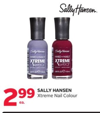 Rexall Sally hansen xtreme nail colour offer