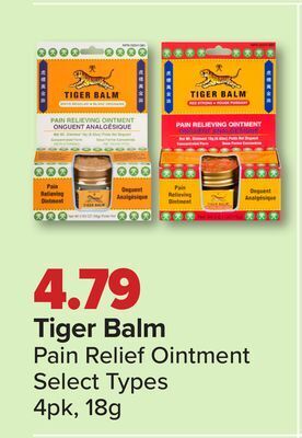 PharmaChoice Tiger balm pain relief ointment offer