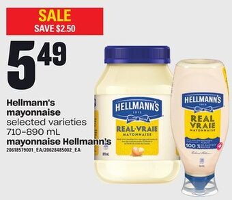 Independent City Market Mayonnaise hellmann's, 710-890 ml offer