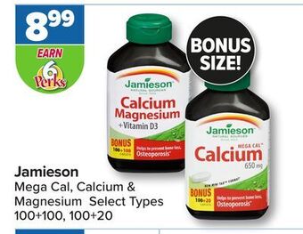 PharmaChoice Jamieson mega cal, calcium & magnesium offer