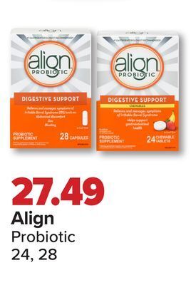 PharmaChoice Align probiotic offer
