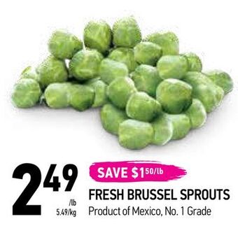 Coppa's Fresh Market Fresh brussel sprouts offer