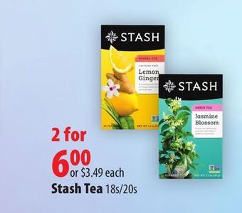 Stash tea
