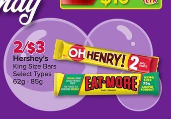 PharmaChoice Hershey's king size bars offer