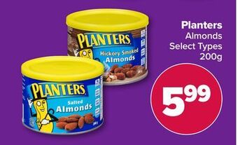 PharmaChoice Planters almonds offer